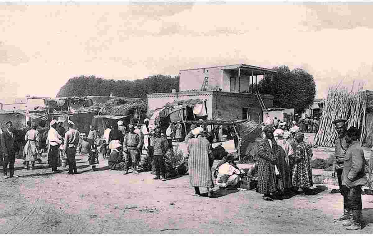 Termez. Bazaar in Patta Kesar