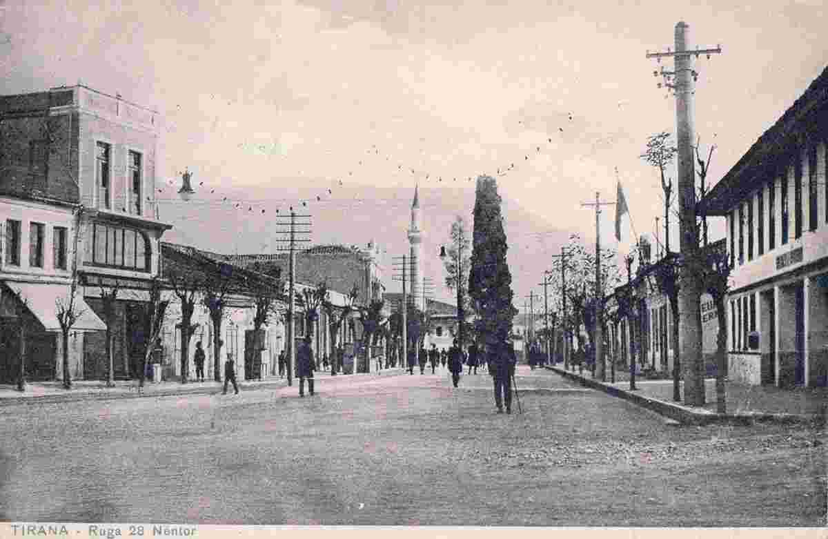 Tirana. 28 November Street