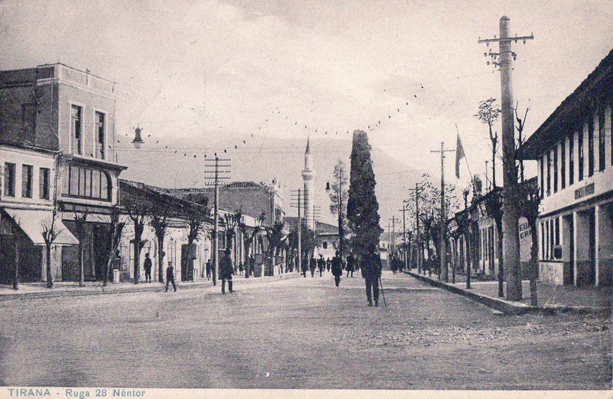 Tirana. 28 November Street