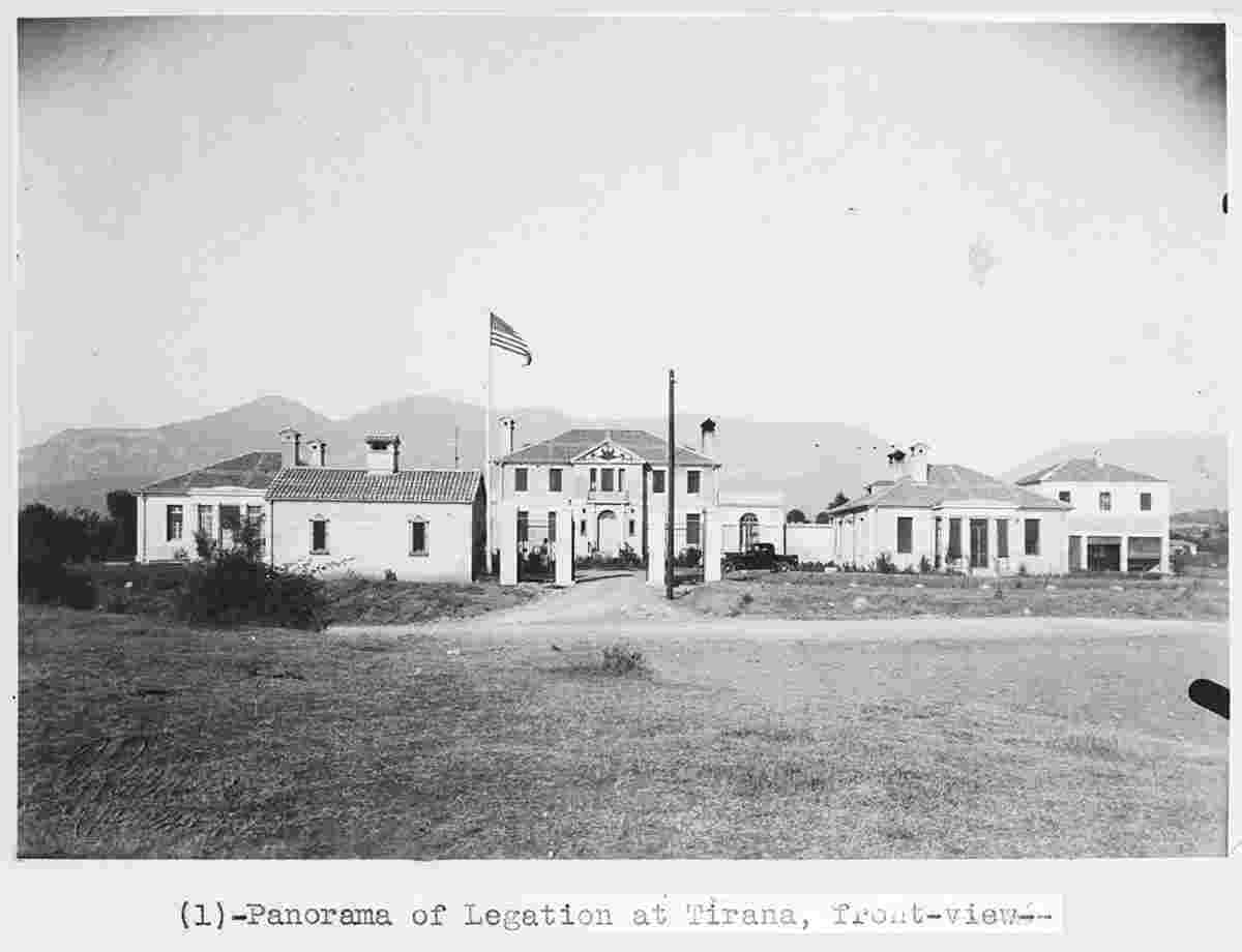 Tirana. American Legation - Front-view, 1938