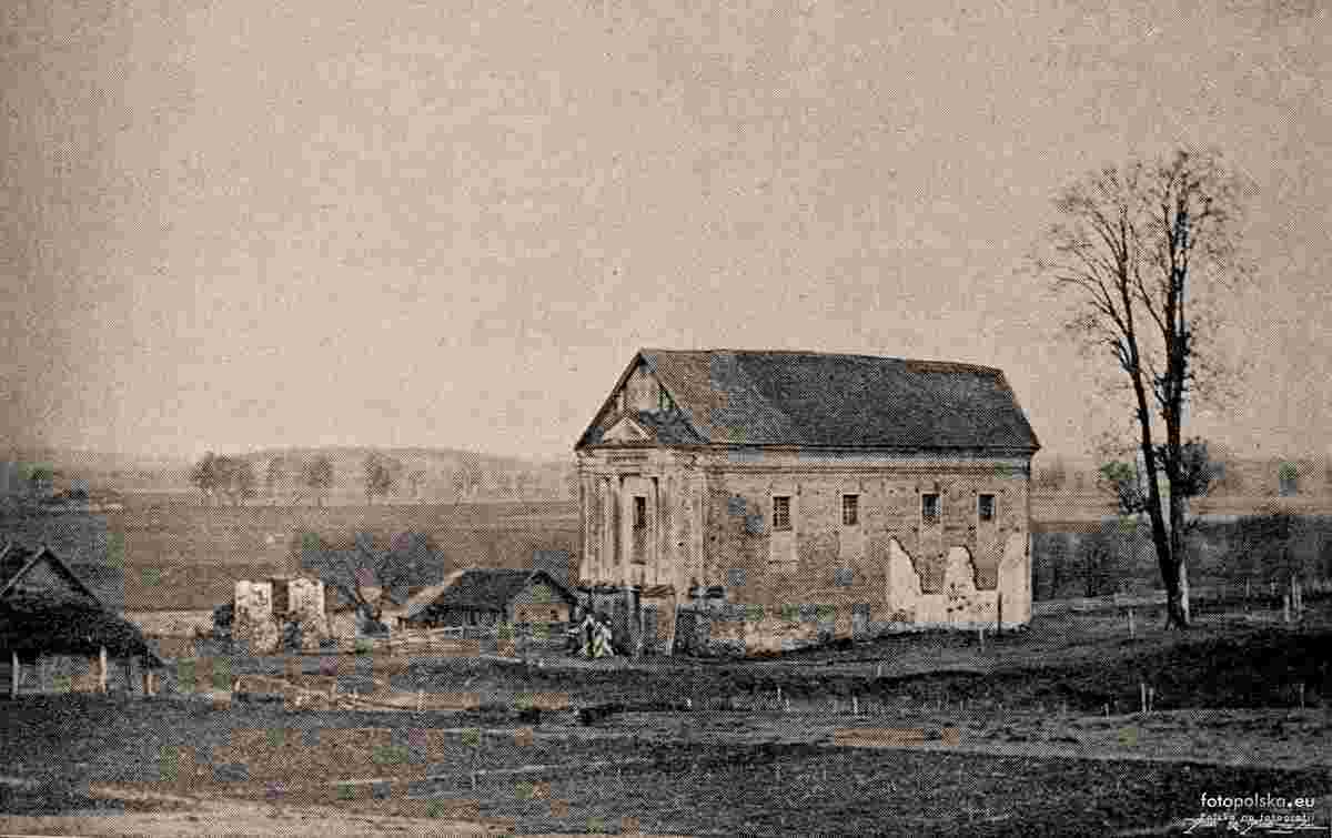 Ashmyany. Panorama of the city, 1909