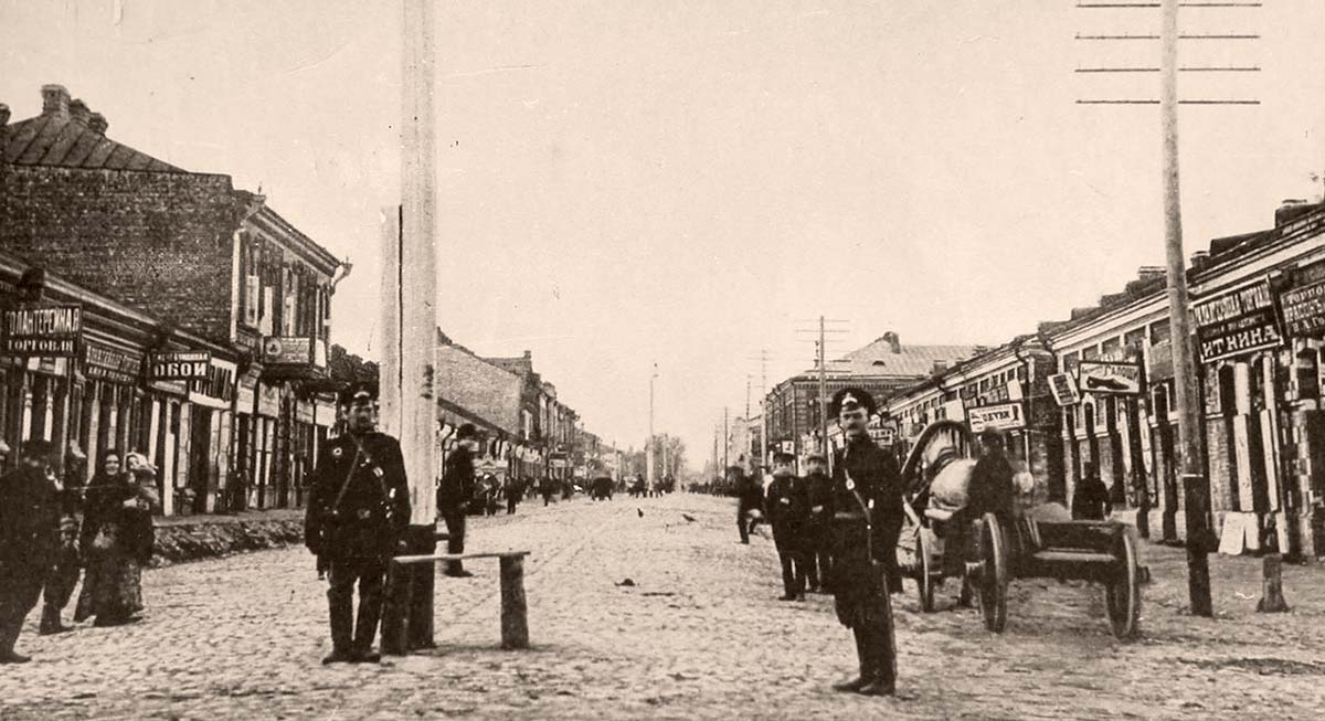 Babruysk. Murav'yovskaya street - Policemans