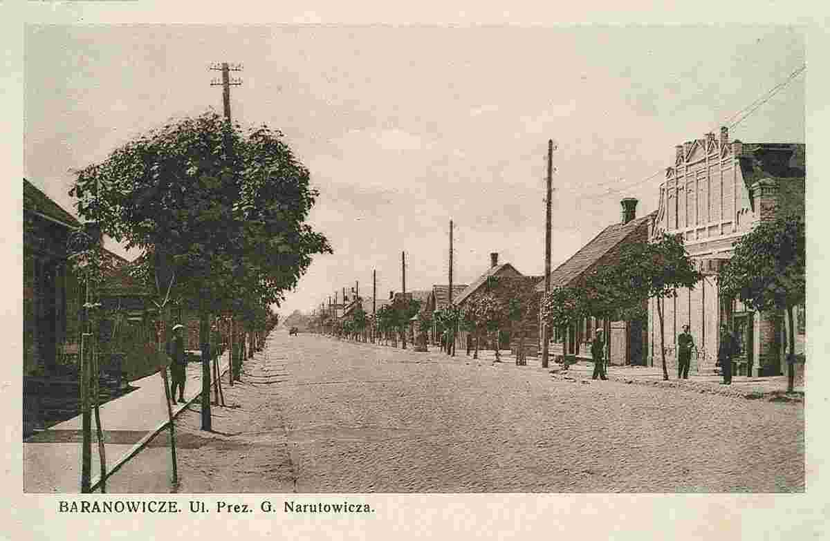 Baranavichy. President Narutovich street
