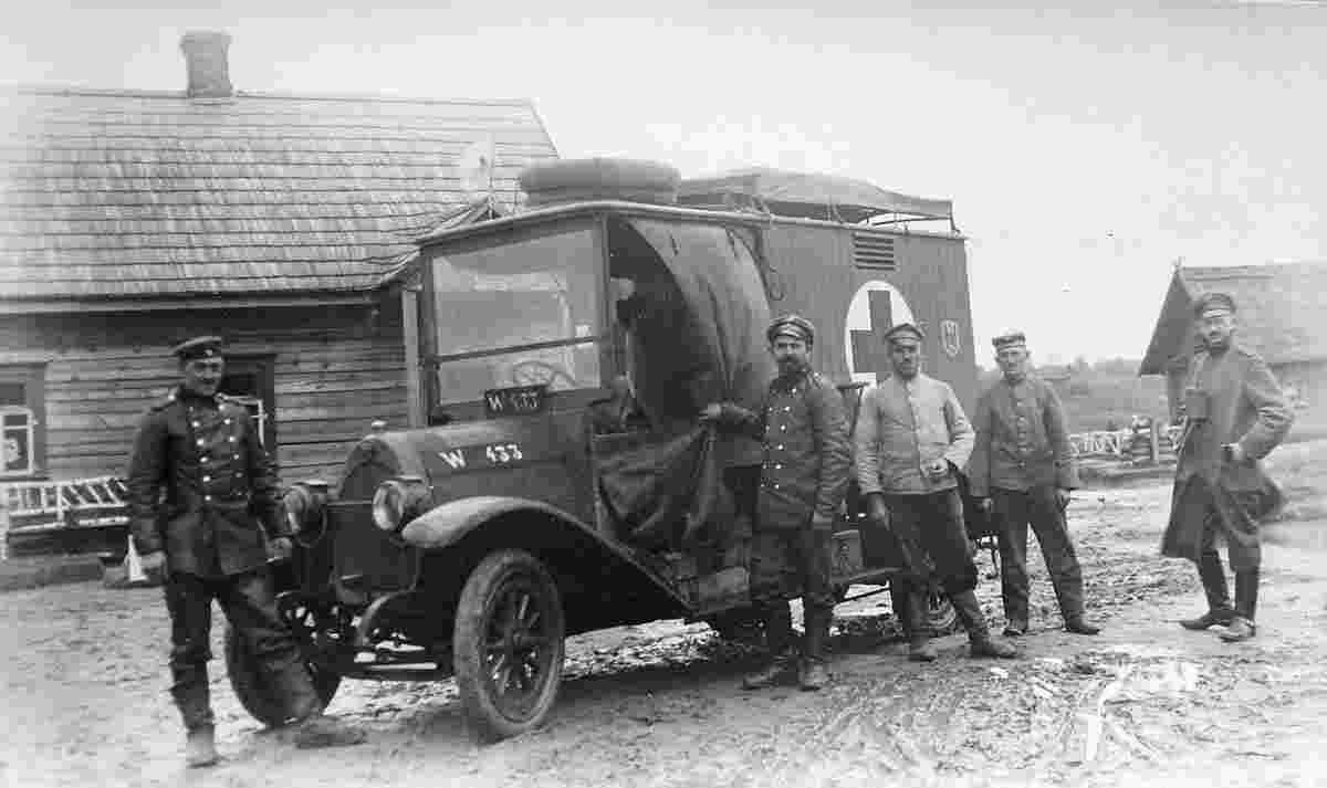 Baranavichy. Sanitary car
