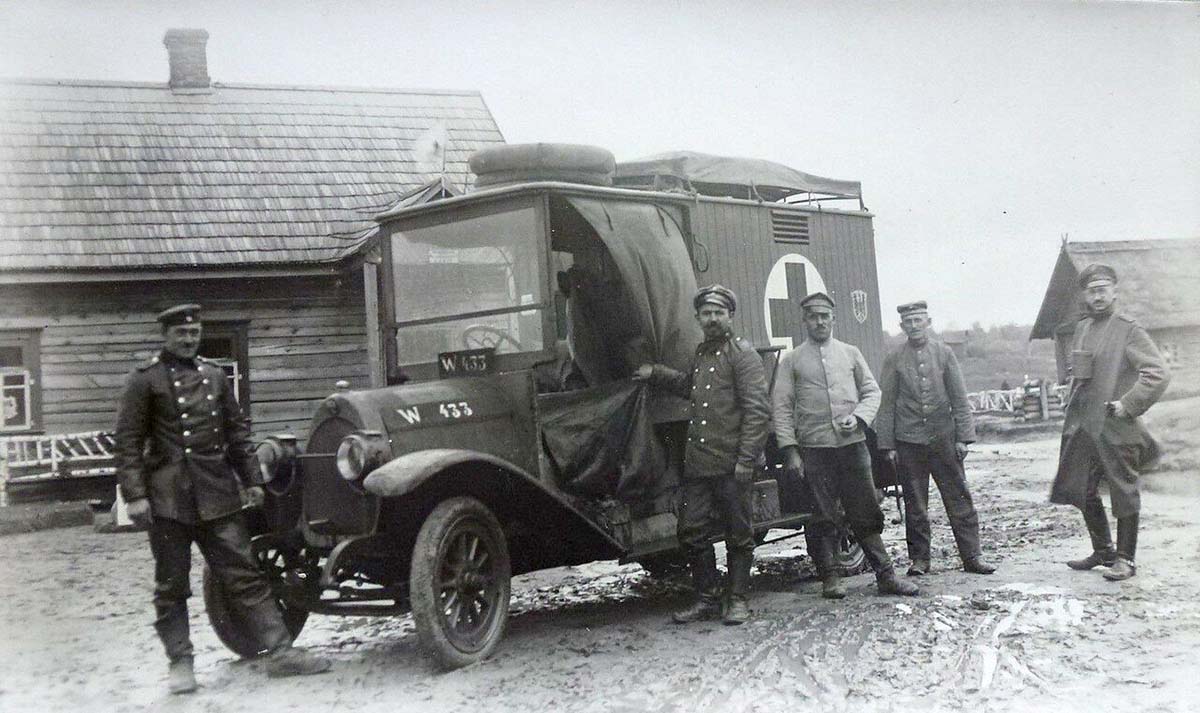 Baranavichy. Sanitary car