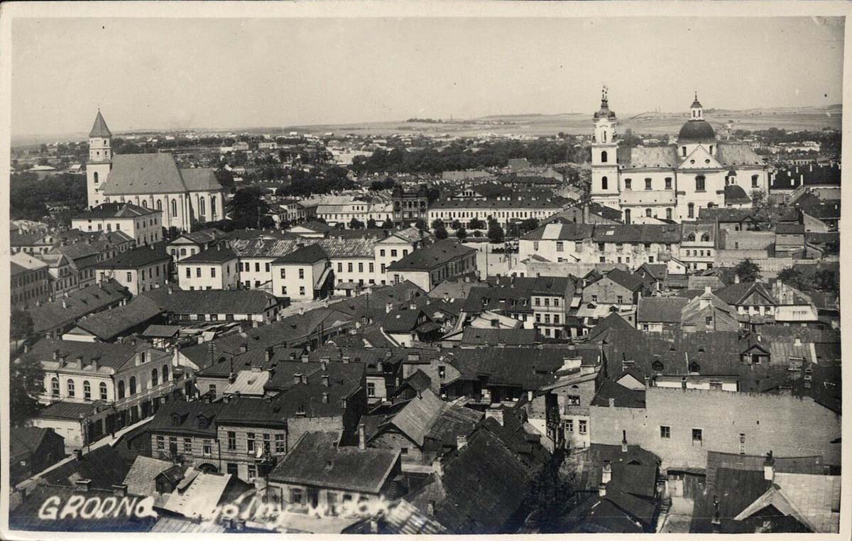 Grodno. Panorama of the city