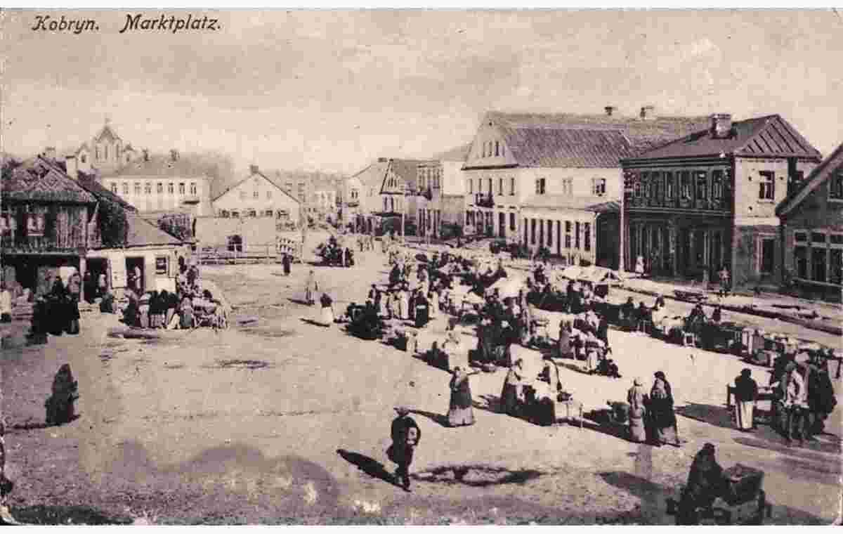 Kobryn. Market Square, 1918