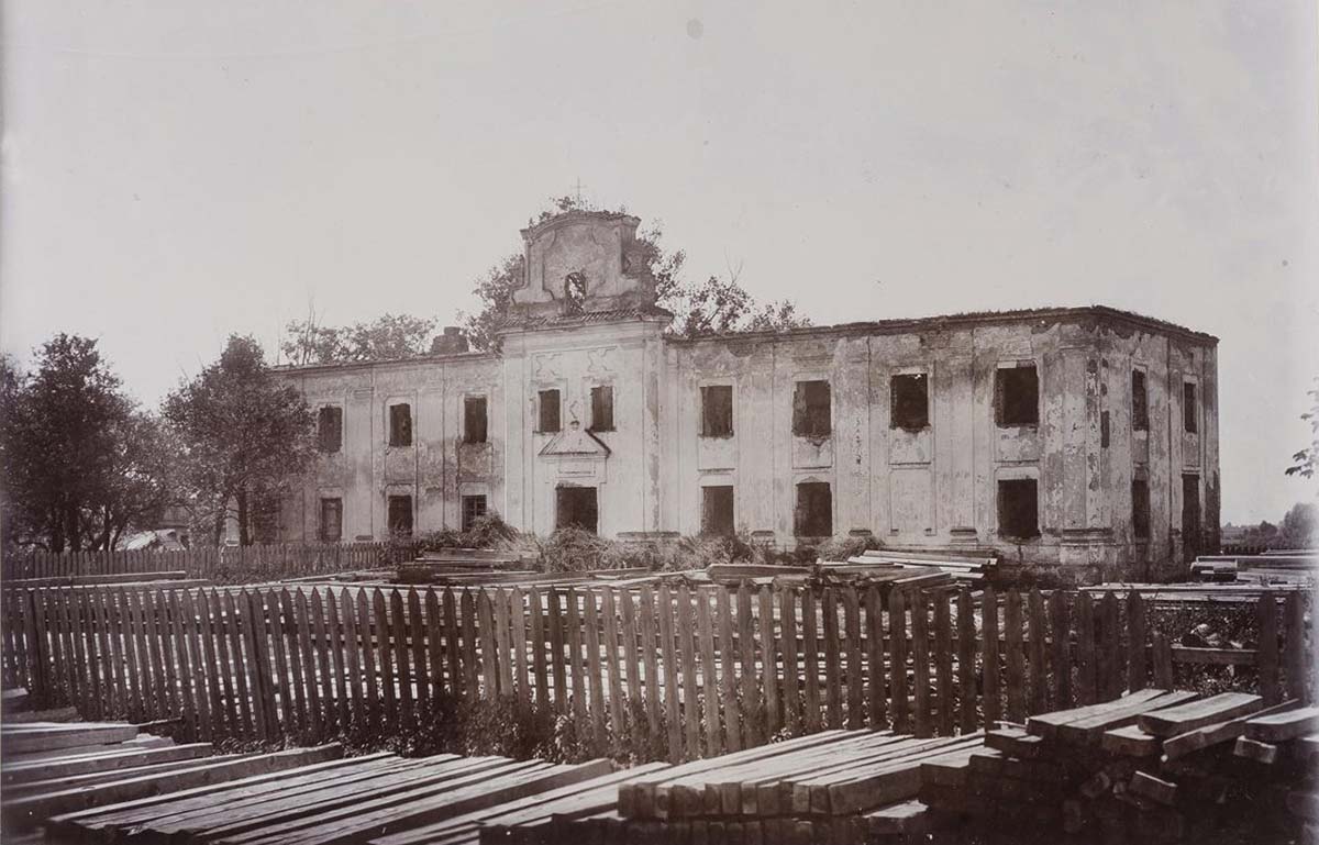 Kobryn. Ruins of the Spassky Monastery, 1911