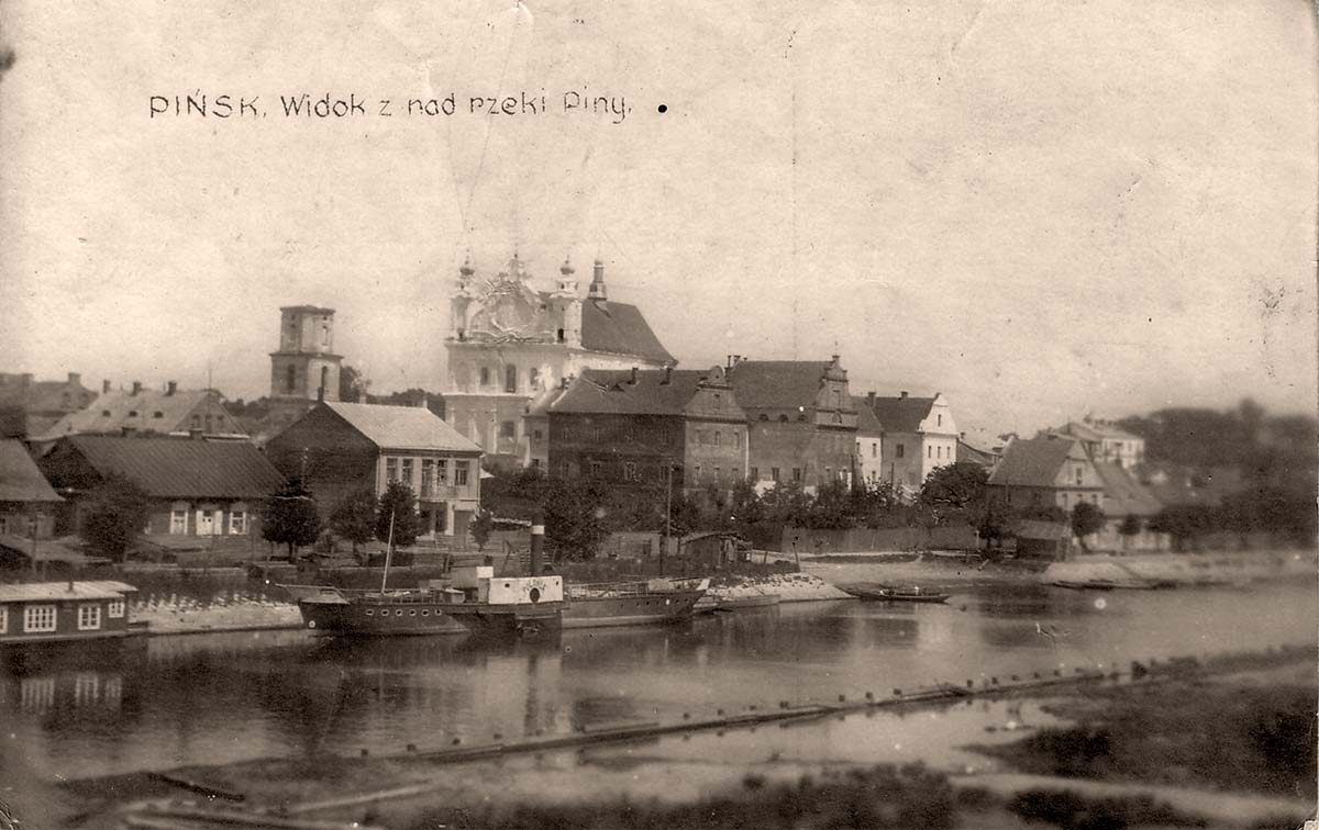 Pinsk. View from the Pina River