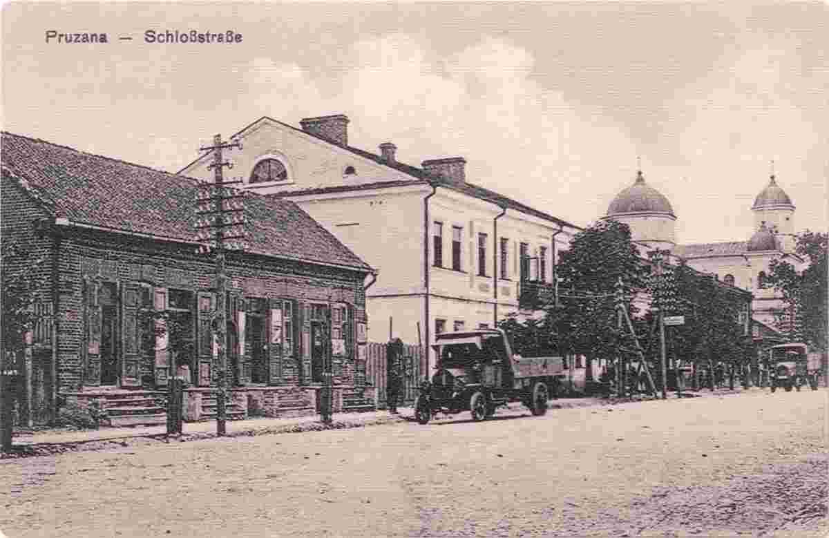 Pruzhany. Castle street, 1916