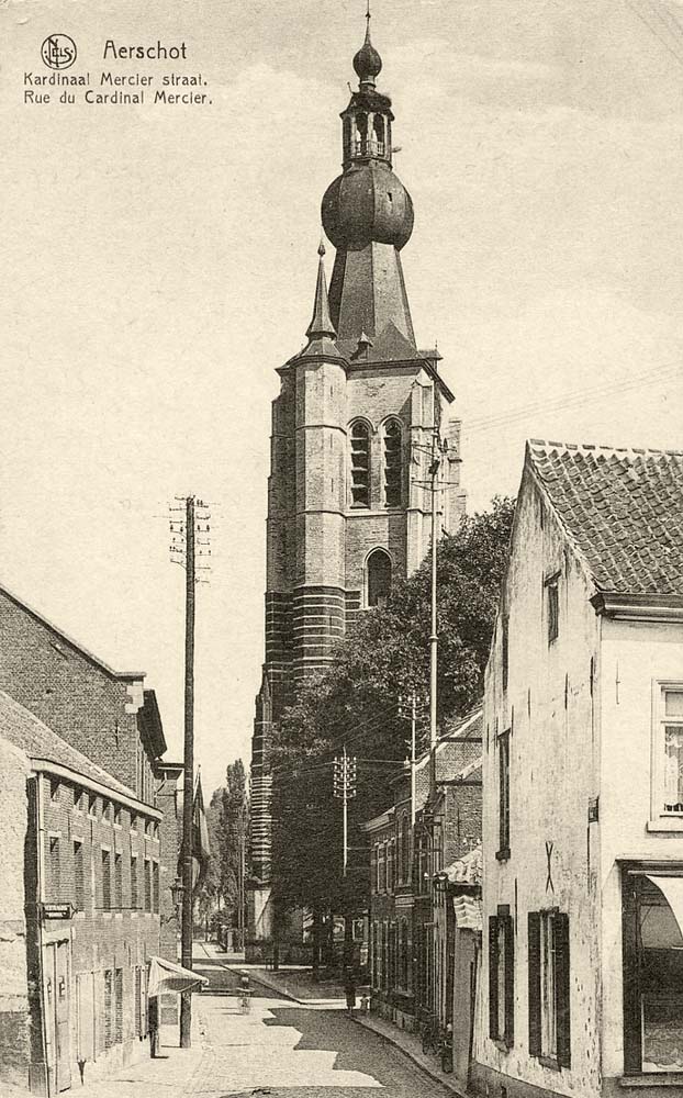 Aarschot. Rue de Cardinal Mercier - Kardinaal Mercierstraat