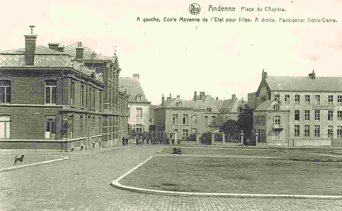 Andenne. Place du Chapitre