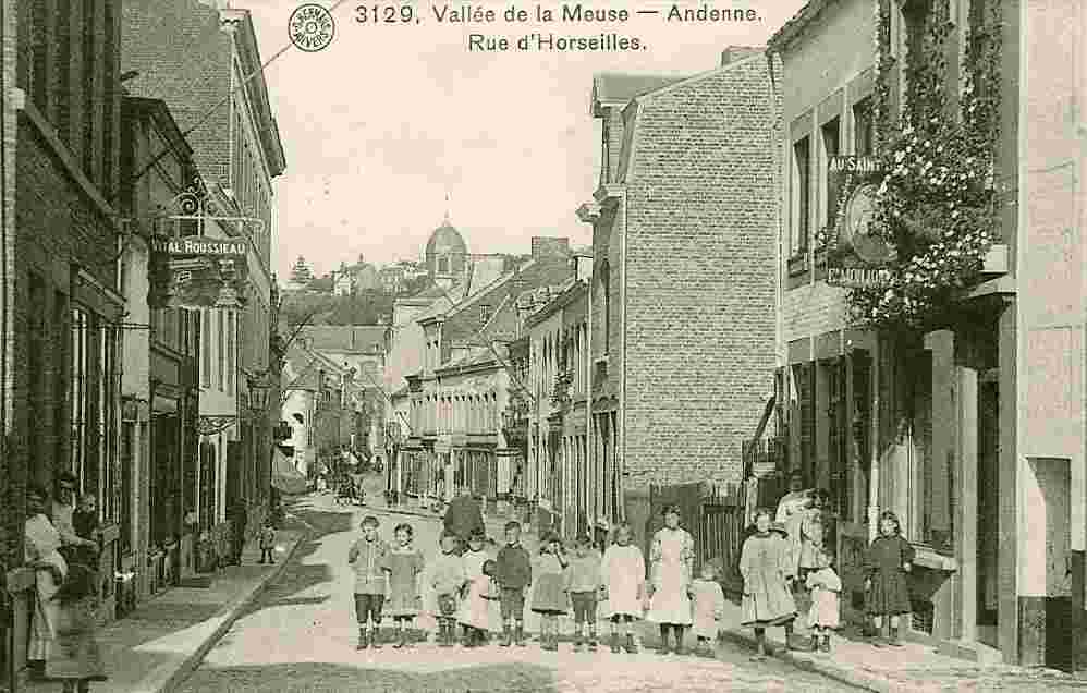 Andenne. Rue d'Horseilles, 1912
