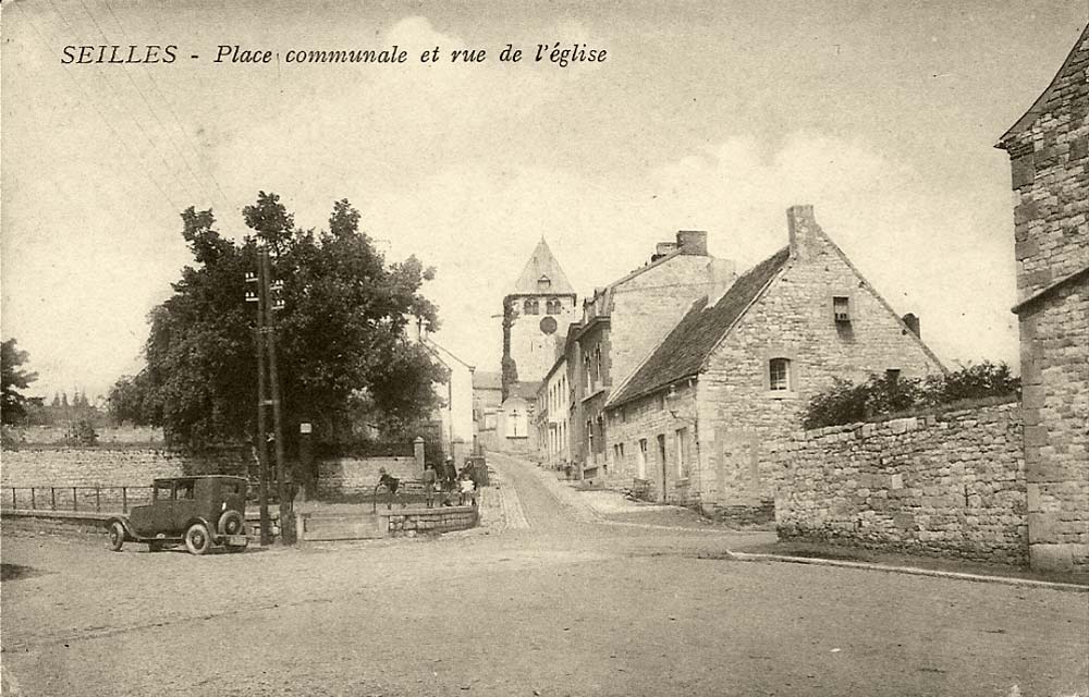 Andenne. Seilles - Place communale