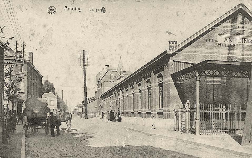 Antoing. La Gare, 1936