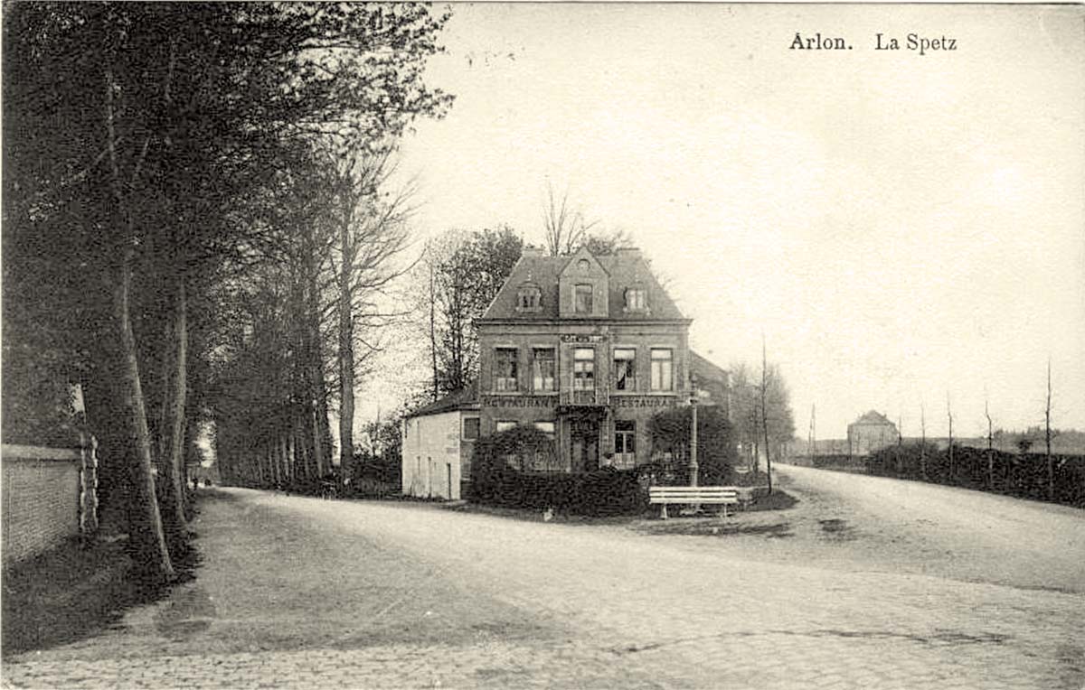 Arlon. Restaurant La Spetz, 1911