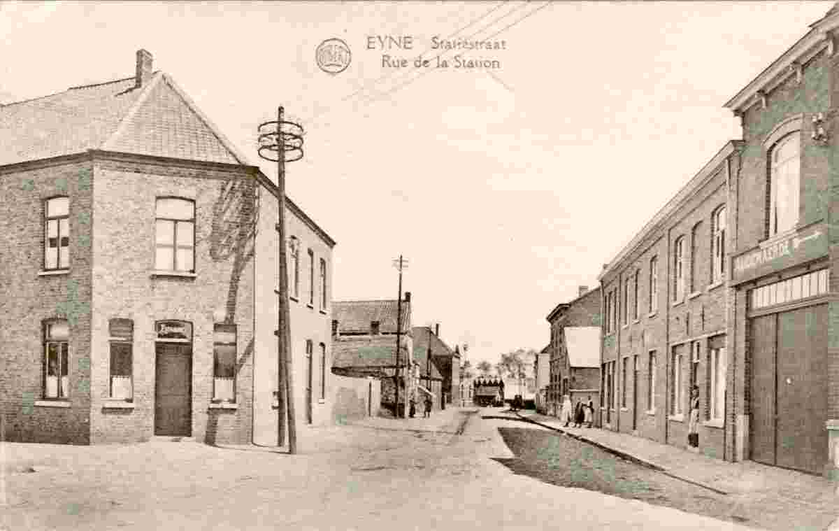 Audenarde. Eine - Rue de la Station
