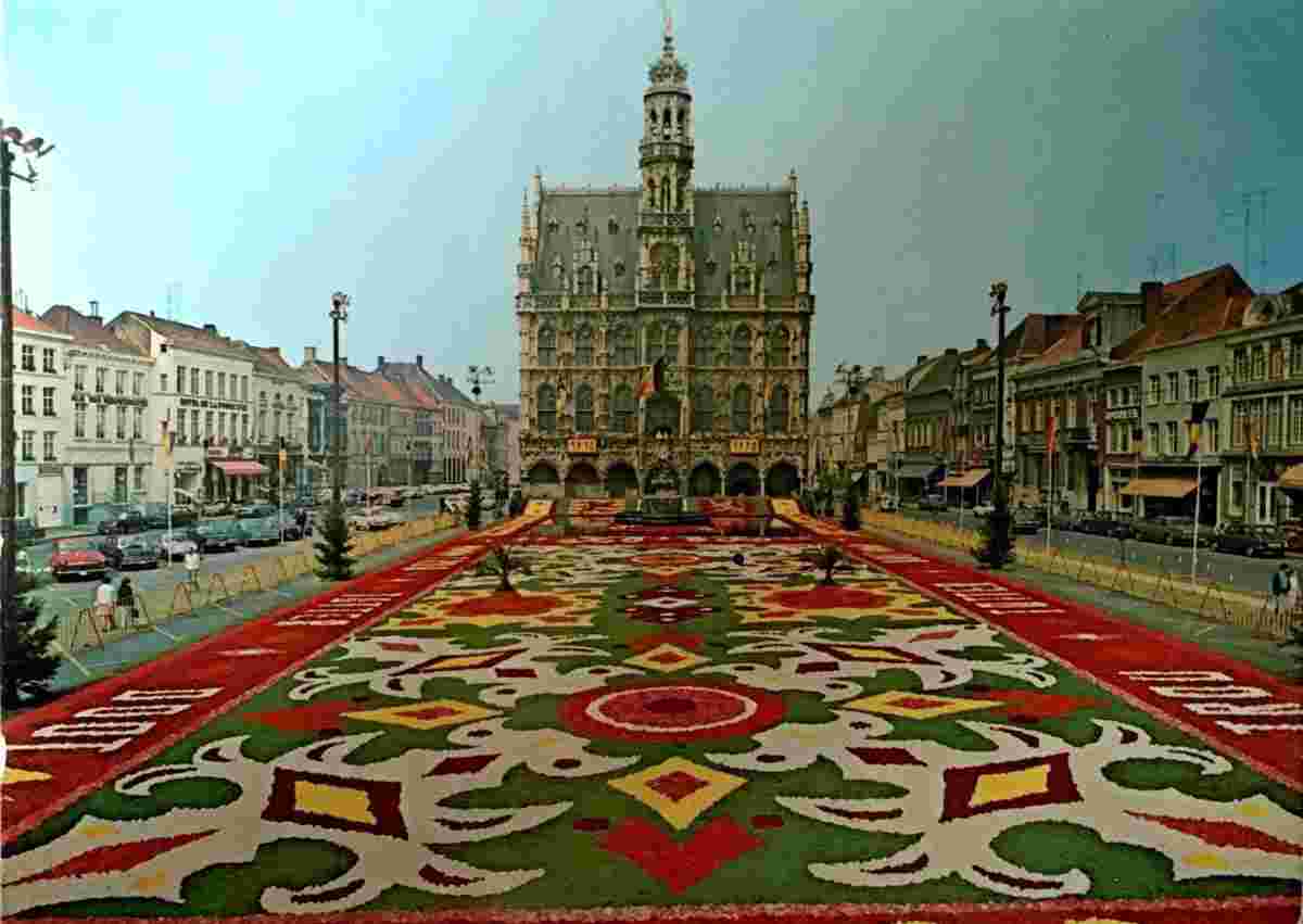 Audenarde. Tapis de fleurs - Bloementapijt, 1970