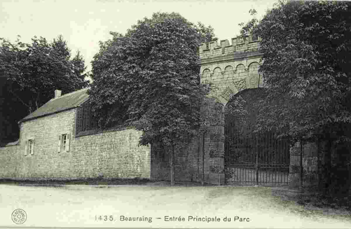 Beauraing. Entrée Principale du Parc