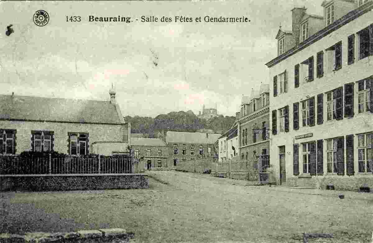 Beauraing. Salle des Fêtes et Gendarmerie