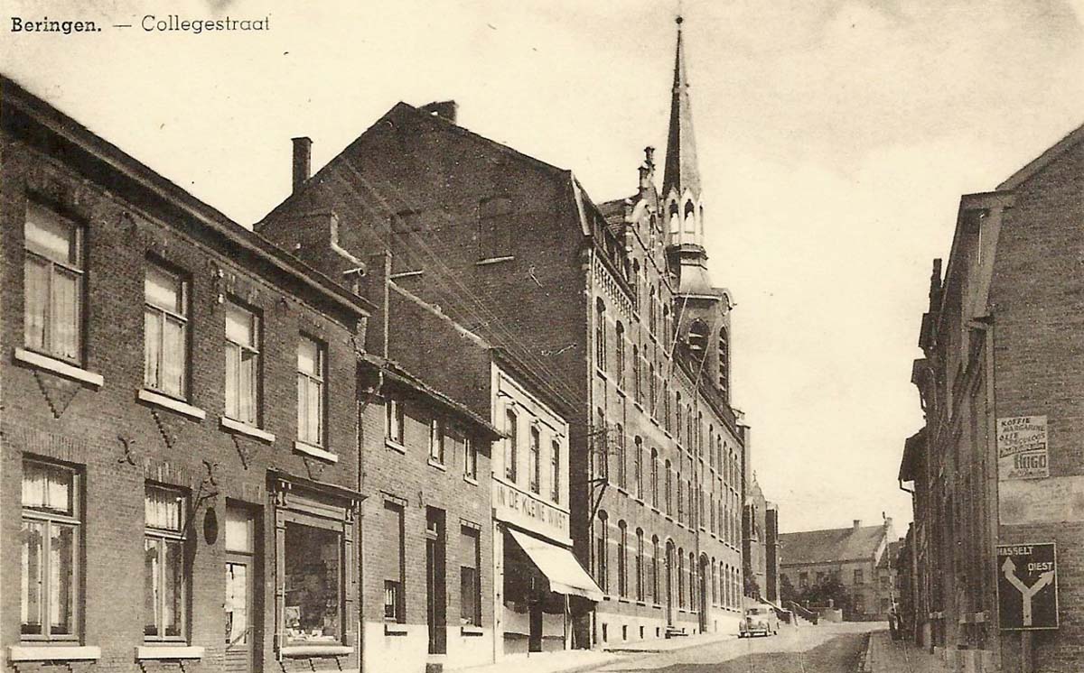 Beringen. Collegestraat - College Street