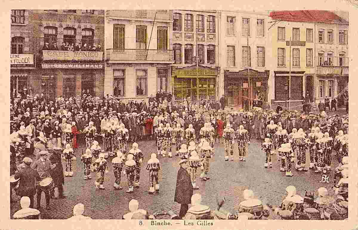 Binche. Carnaval - Groupe de Gilles