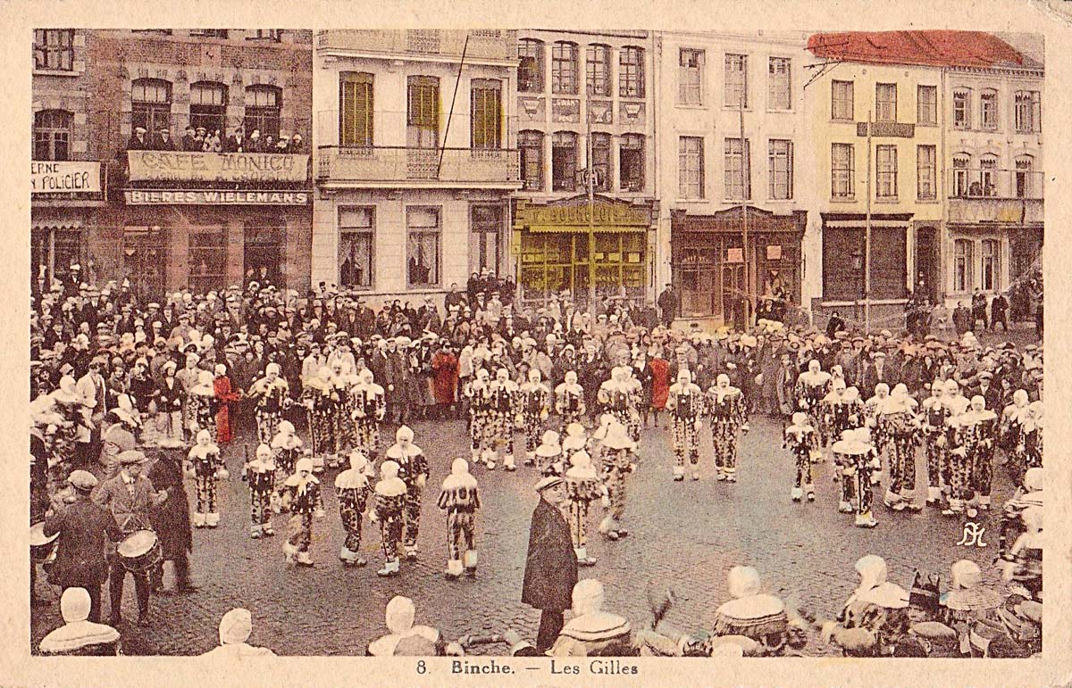 Binche. Carnaval - Groupe de Gilles