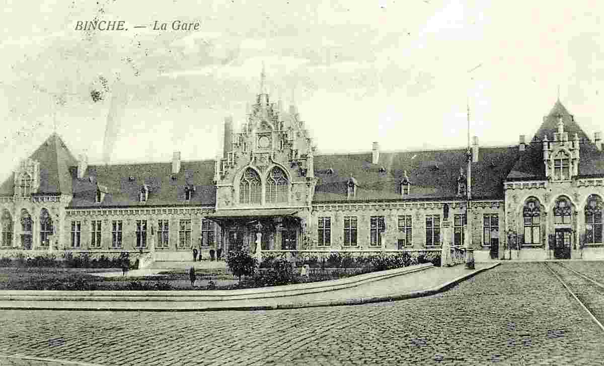 Binche. La gare et le Square