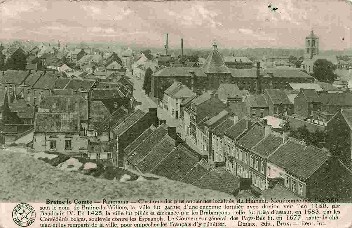 Panorama of Braine-le-Comte