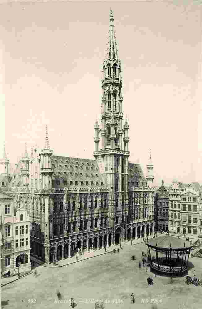 Brussels. L'Hôtel de Ville