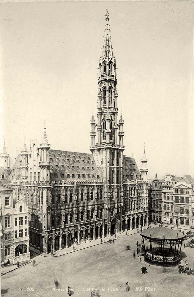 Bruxelles (Brussel). L'Hôtel de Ville