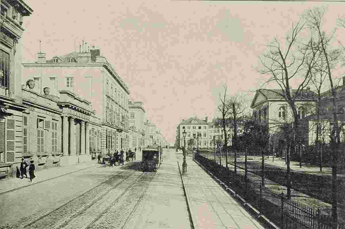 Brussels. Panorama of the city, 1910
