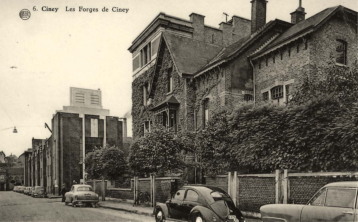 Ciney. Les Forges de Ciney, 1957