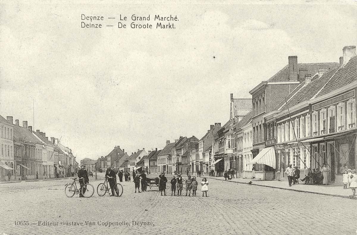 Deinze (Deynze). Le Grand Marché - De Groote Markt