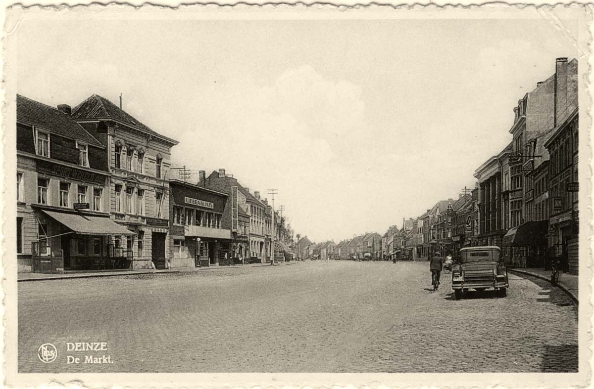 Deinze (Deynze). Le Marché - De Markt