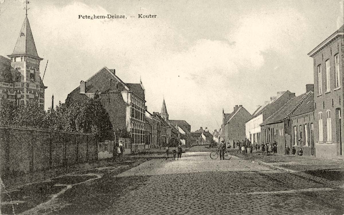 Deinze (Deynze). Petegem-aan-de-Leie - Kouter