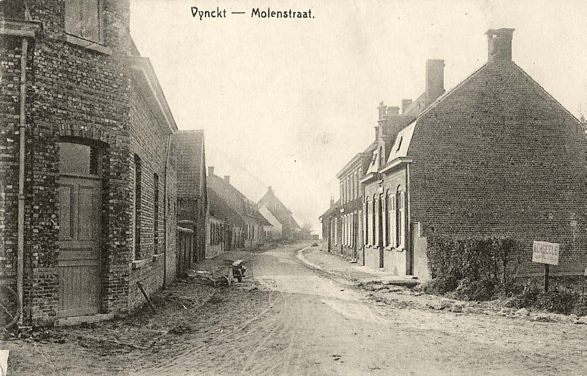 Deinze (Deynze). Vinkt - Molenstraat