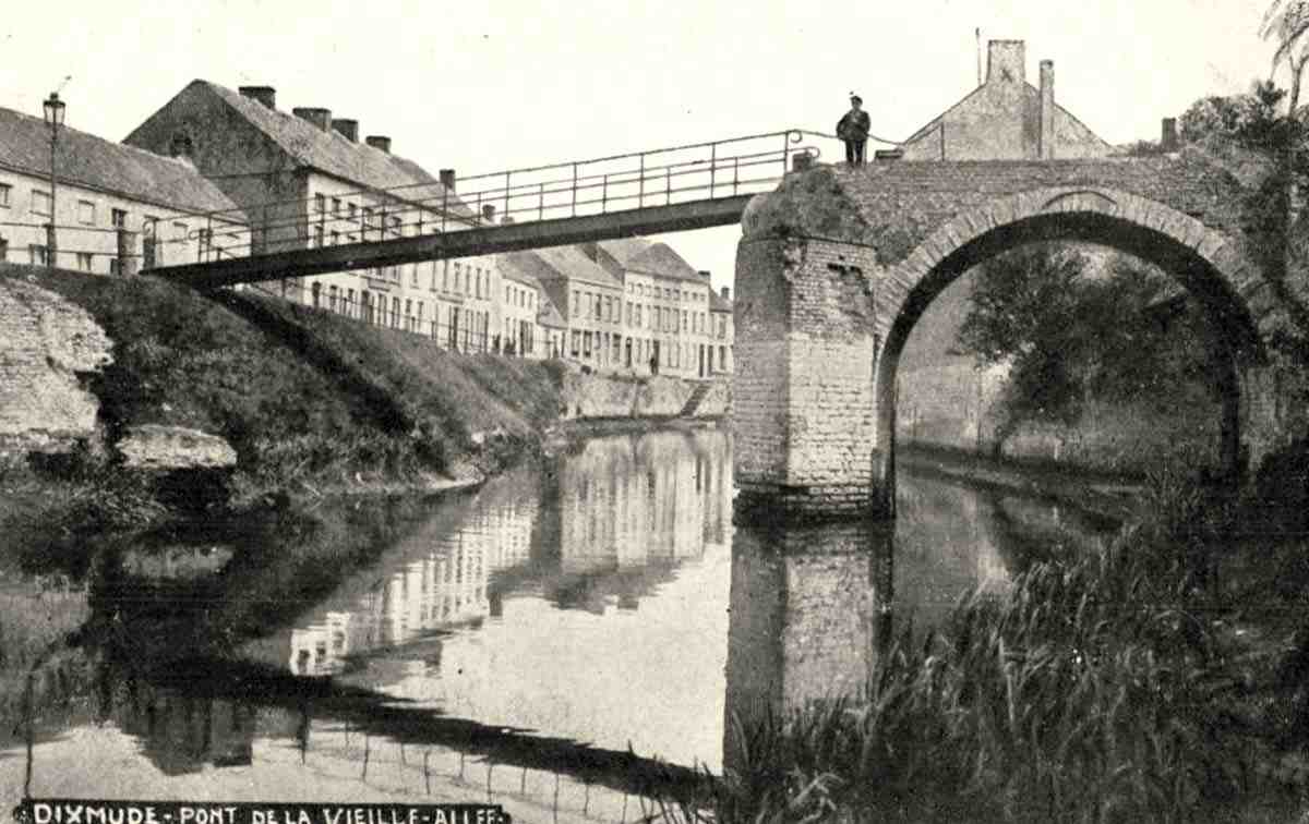 Dixmude. Pont de la vieille Allée