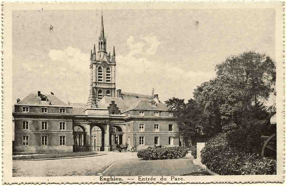 Enghien. Entrée du Parc