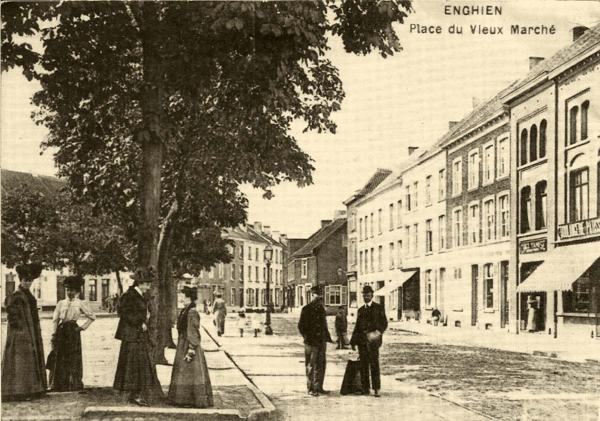 Enghien (Edingen). Place du Vieux Marché