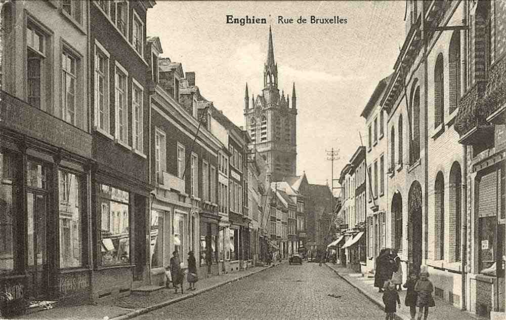 Enghien. Rue de Bruxelles