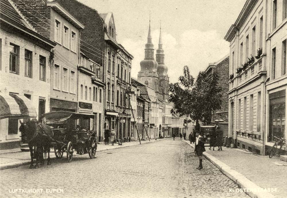 Eupen. Rue de L'église