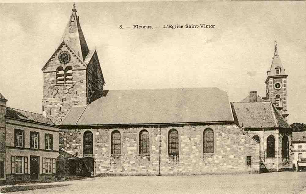 Fleurus. L'Église Saint Victor
