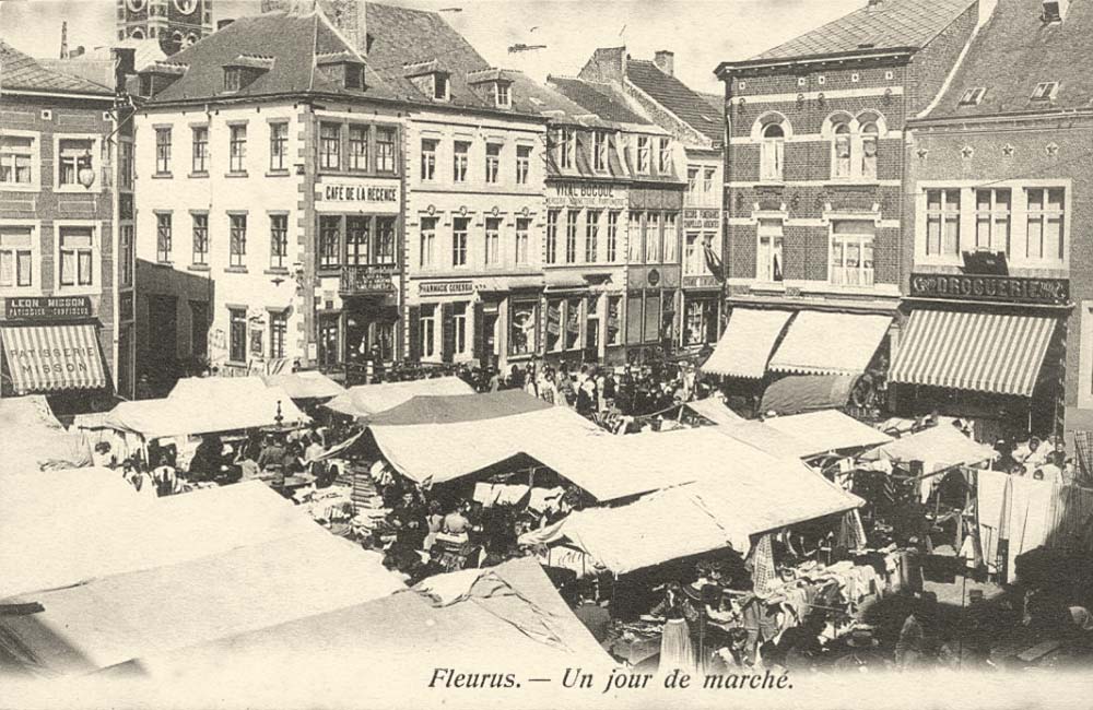 Fleurus. Un jour de Marché