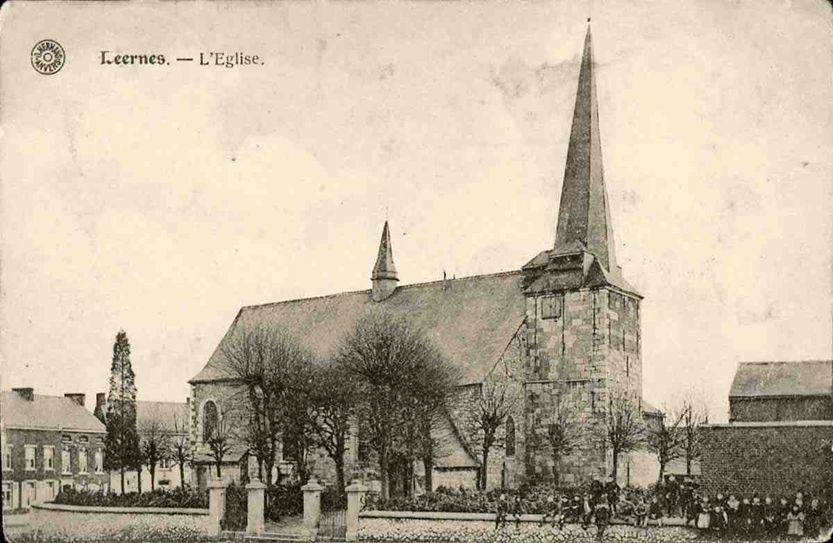 Fontaine-l'Évêque. Leernes - L'Eglise