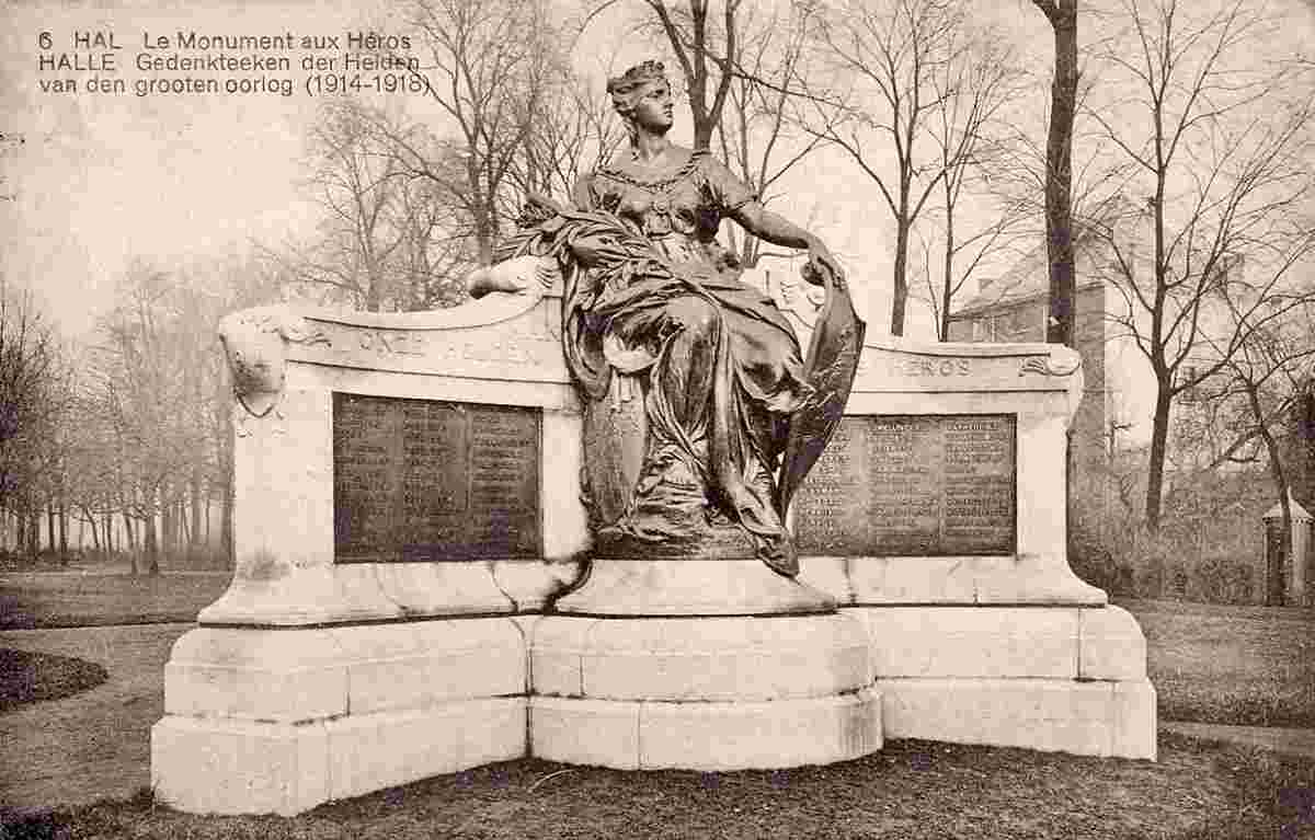 Halle. Monument to the Heroes 1914-1918