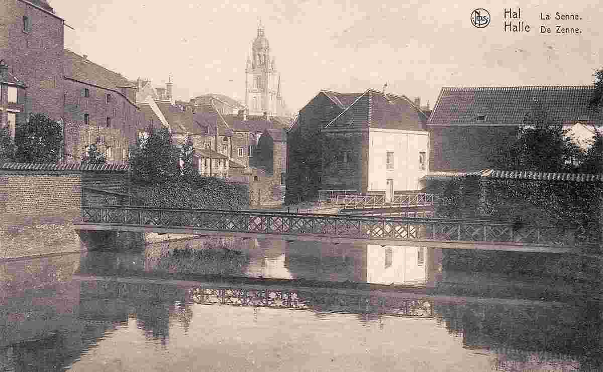 Halle. Seine river