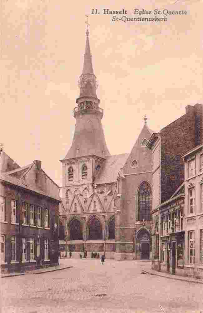 Hasselt. Saint Quentin Church