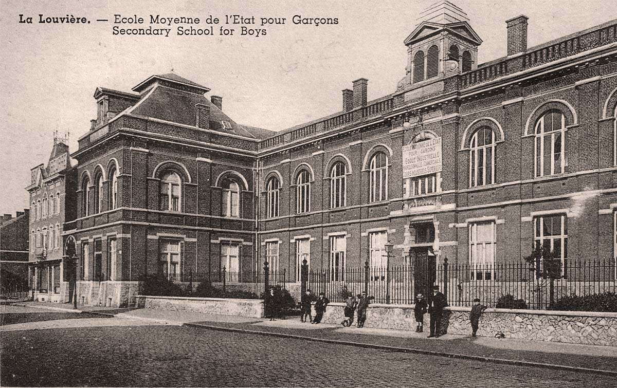 La Louvière. Ecole Moyenne de l'État pour Garçons