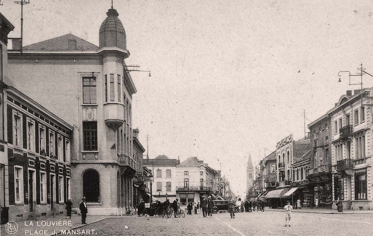 La Louvière. Place J Mansart